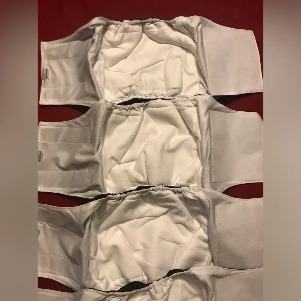 NEW Set Of 6 Reusable Belly Bands